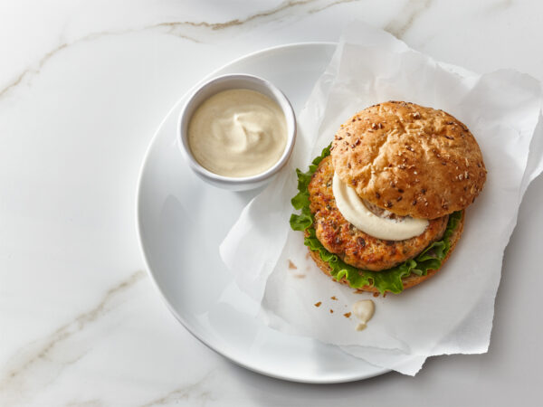 Maple Salmon Burger - COBS Bread USA