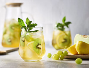 White Sangria with Maple