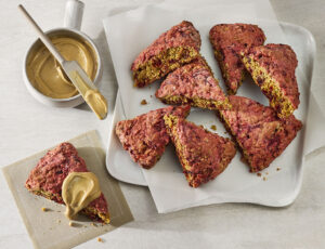 Maple-Beet Scones