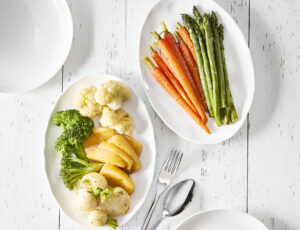 Maple-Caramelized Vegetables