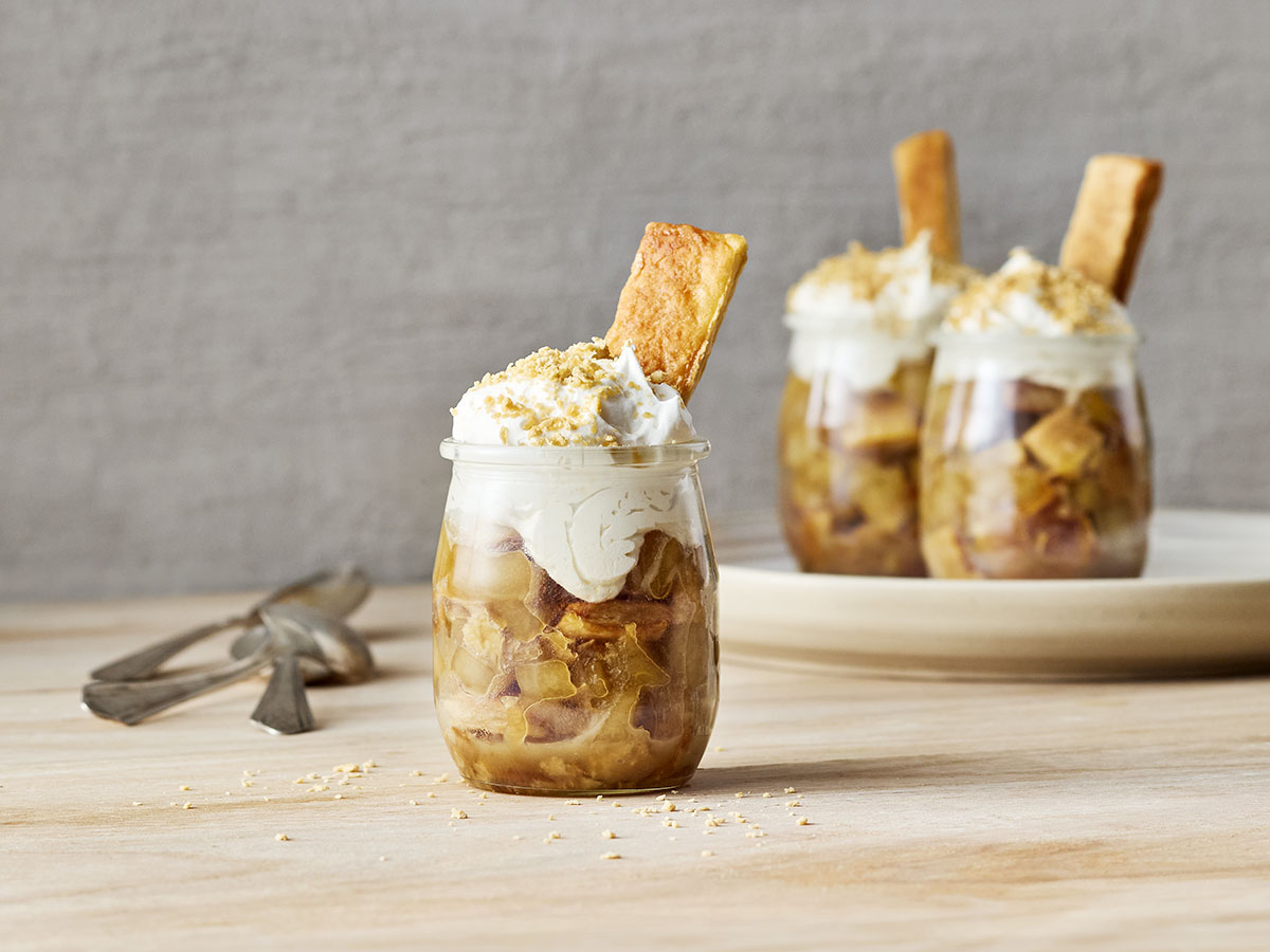 Maple-Pear Mini-Parfaits