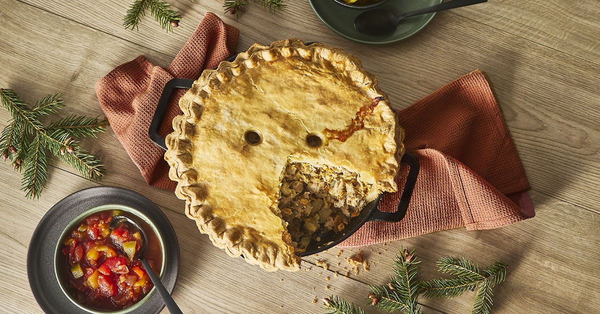 Meat Pie with Maple Syrup | Maple from Canada