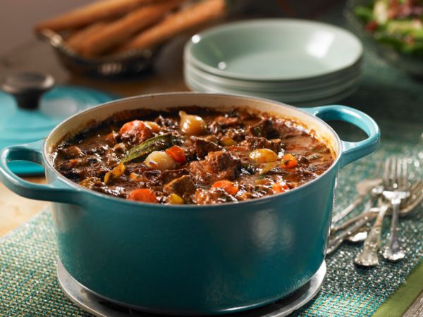 Recipe — Maple-Braised Venison Bourguignon