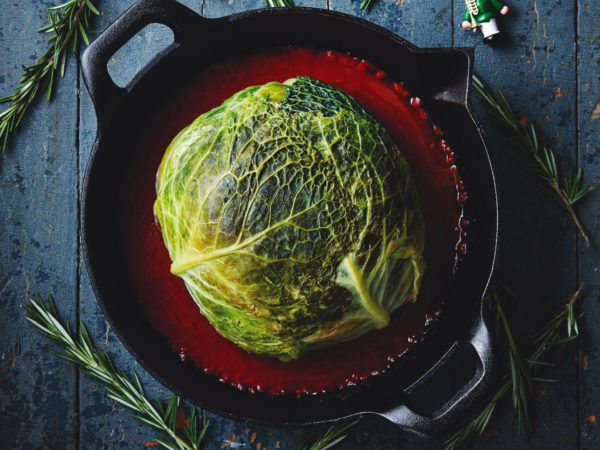 Recipe — Maple and Nut Stuffed Cabbage