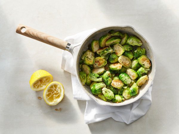 Recipe — Maple-Lemon Brussels Sprouts
