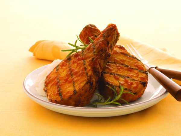 Recipe — Maple Chipotle Grilled Pork Chop