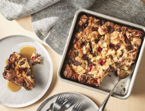 Maple Croissants French Toast Casserole