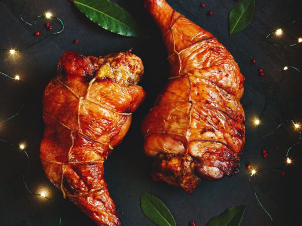 Recipe — Foie Gras and Maple Stuffed Turkey Thighs