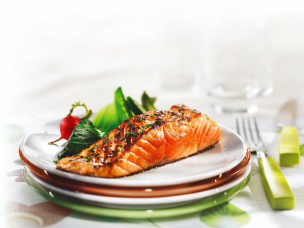 Recipe — Maple Salmon Filet with Chives