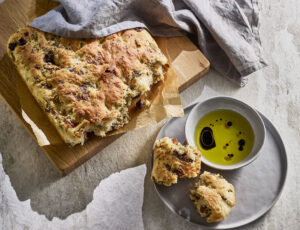 Maple-Asparagus Fougasse