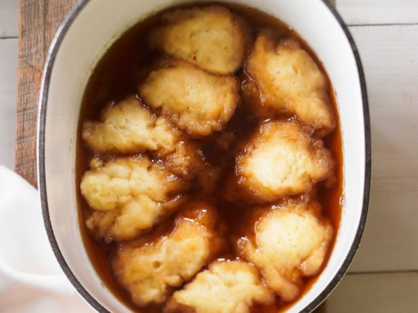 Recipe — Dumplings in Maple Syrup