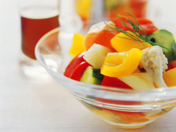 Recipe — Colorful Vegetable Pickles with Maple Syrup