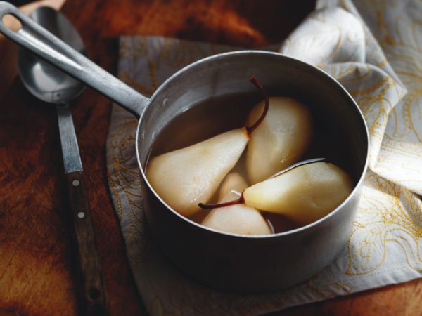 Recipe — NAPSI-certified Maple Water Poached Pears