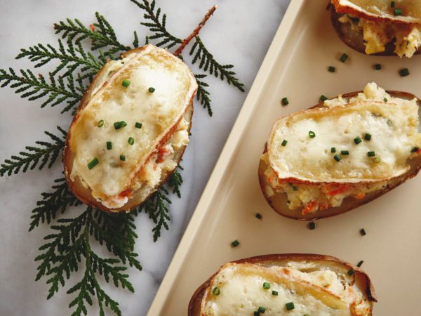 Recipe — Cheese and Maple-Stuffed Potatoes