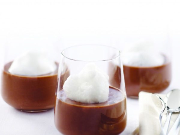 Recipe — Bittersweet Chocolate-Maple Syrup Pot de Crème