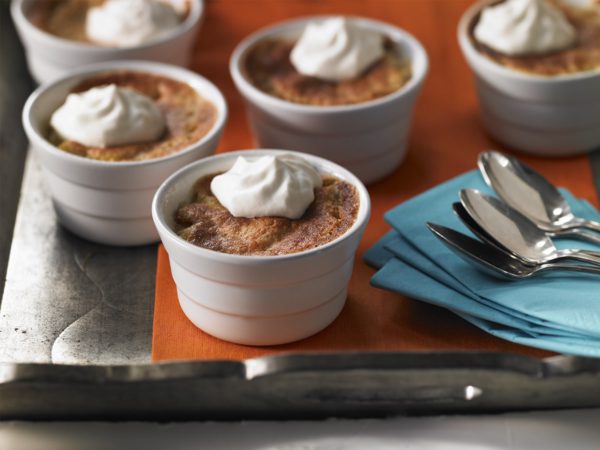 Recipe — Maple-Soaked Brioche Bread Pudding