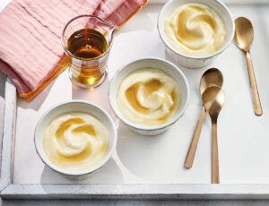 Maple Syrup Pudding Dessert