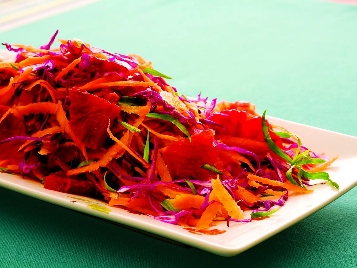 Carrot Citrus Slaw | Maple from Canada