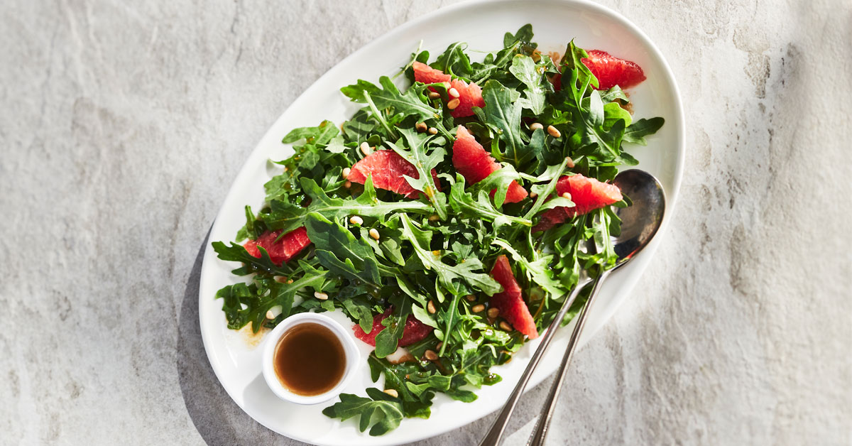 Pink Grapefruit Salad Vanilla-Maple Syrup | Maple from Canada