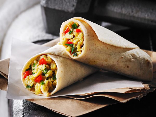 Recipe — Egg, Maple and Red Pepper Wrap