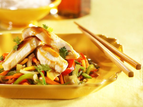Recipe — Teriyaki Chicken Stir-fry with Maple Syrup