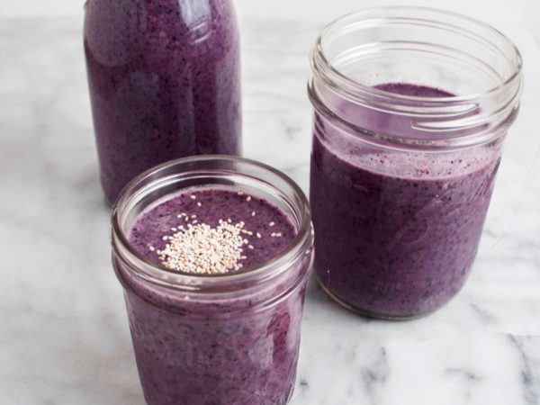 Recipe — Maple, Blueberry and Almond Butter Smoothie