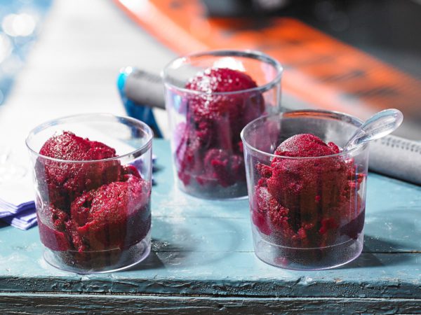 Recipe — Berry, Beet and Maple Sorbet