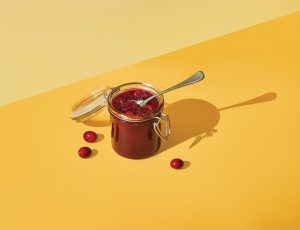 Maple-Ginger Cranberry Jam
