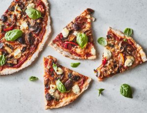 Maple-Caramelized Veggie Pizza