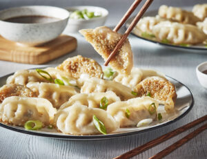 Maple Tofu Dumplings